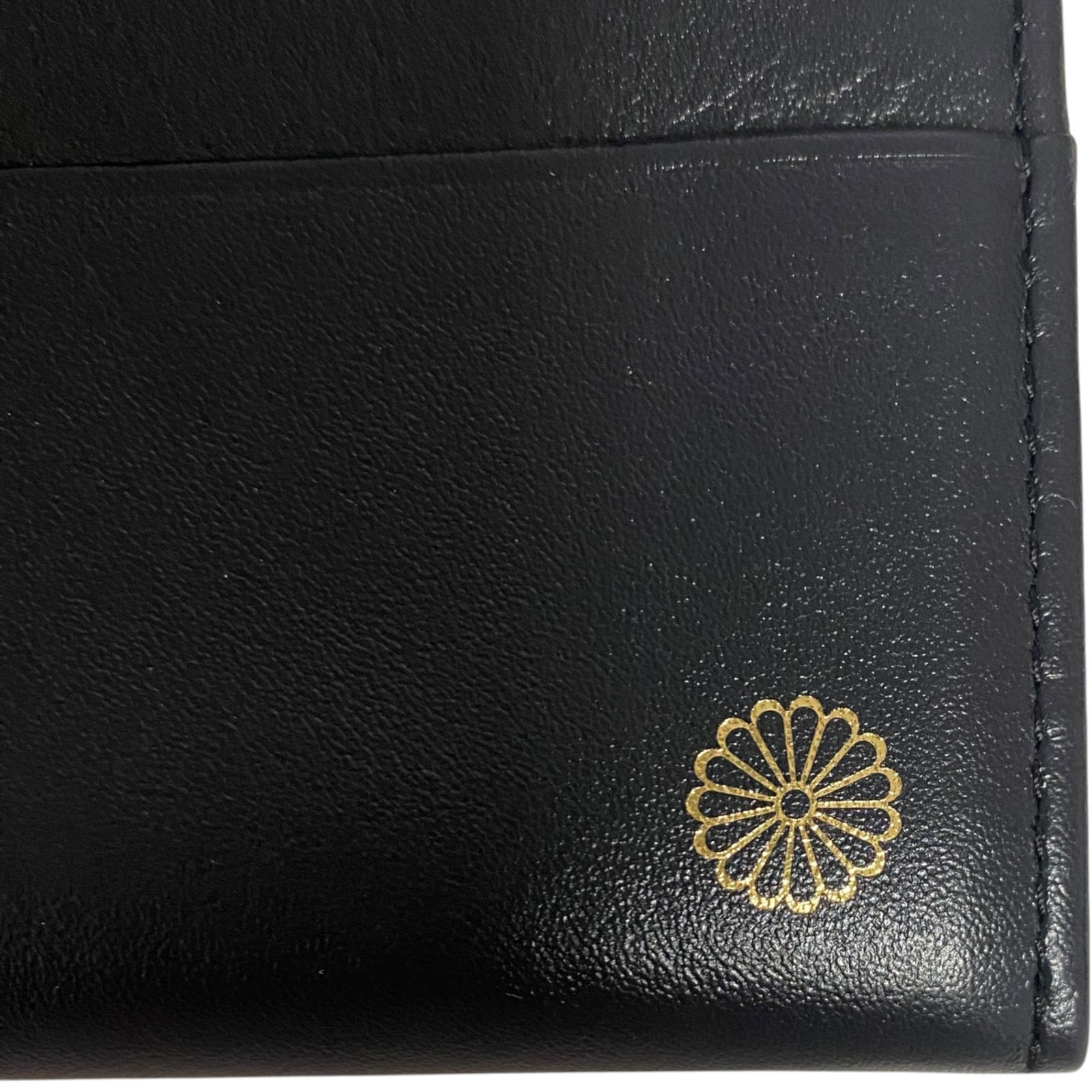 【新品】皇居　長財布　菊の御紋　ブラック　黒 皇居 皇居菊の御紋 長財布 ブラック 黒 【未使用】箱有 A10015RK