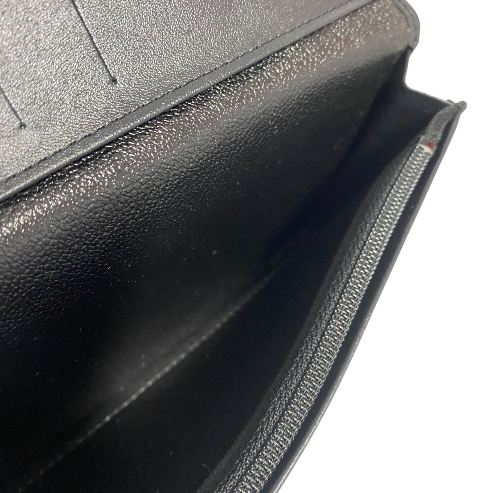 皇居 皇居菊の御紋 長財布 ブラック 黒 【未使用】箱有 A10015RK 
