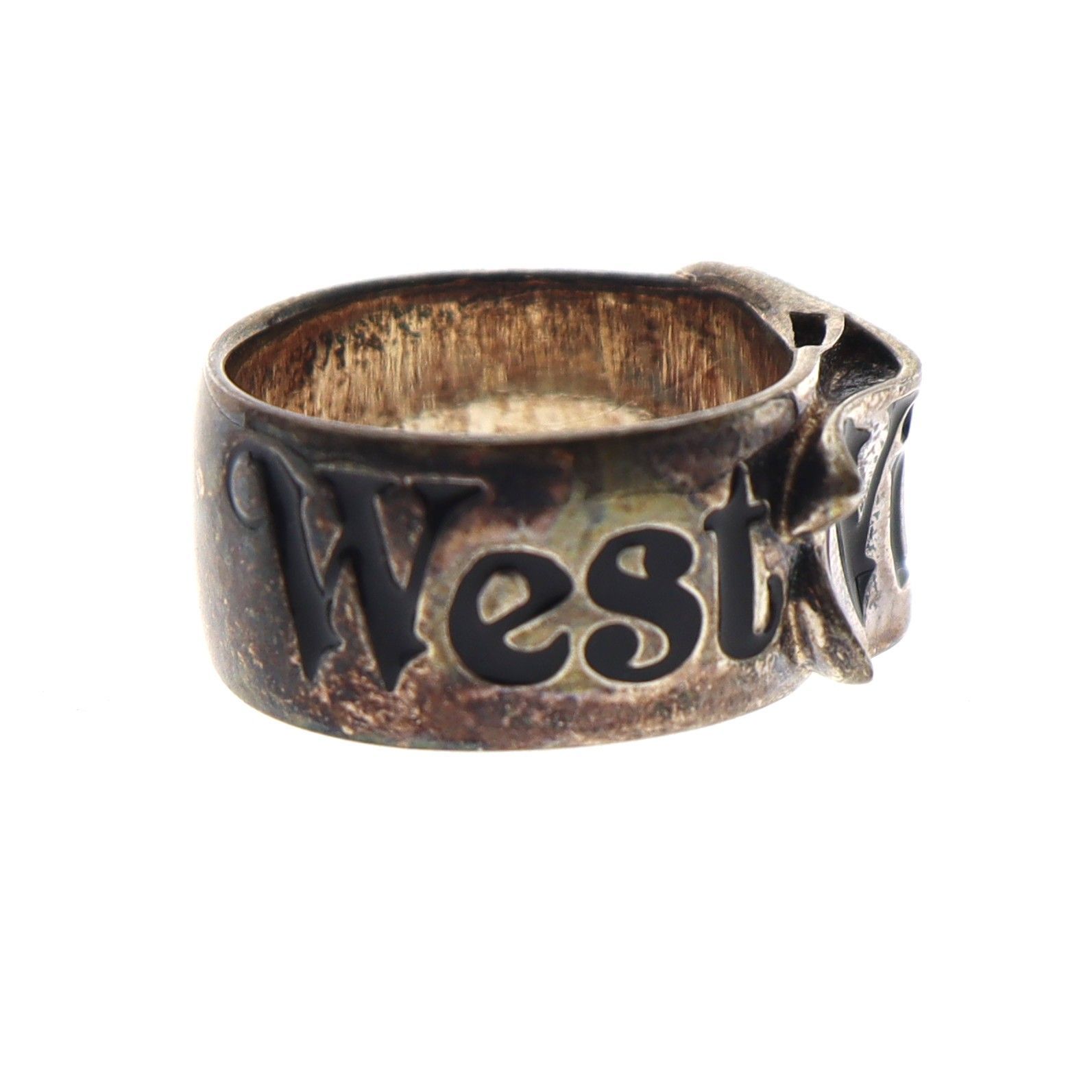 Vivienne Westwood ベルトリング 廃盤 旧型 Vivienne Westwood 旧型 ベルトリング Lサイズ シルバー 廃盤モデル
