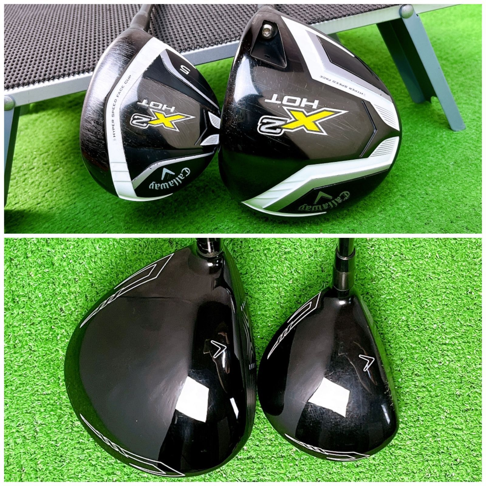 キャロウェイ X2 HOT BIG BERTHA ゴルフクラブ メンズセット 右打ち 10