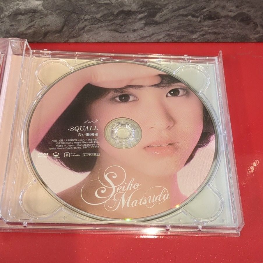 松田聖子 SQUALL DVD付 完全生産限定盤 Blu-spec CD 邦楽 CD 帯付き
