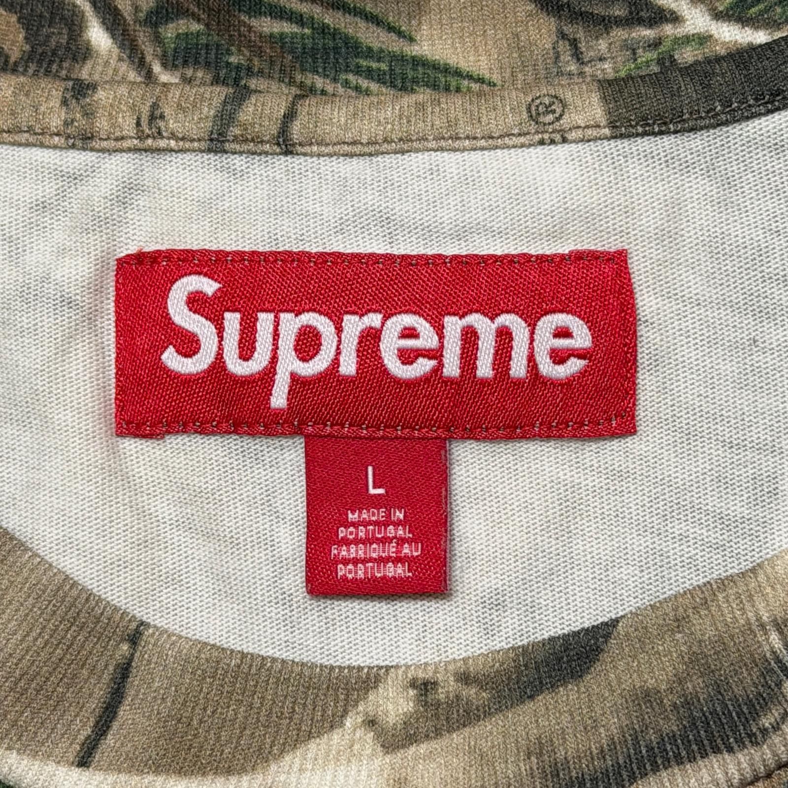 国内正規 Supreme 25SS Small Box L/S Tee Realtree AP Camo スモール