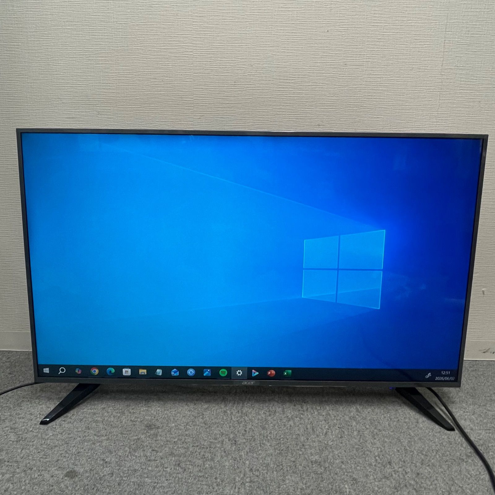 acer 43インチ LCDモニター DM431K 2019年製- メルカリ