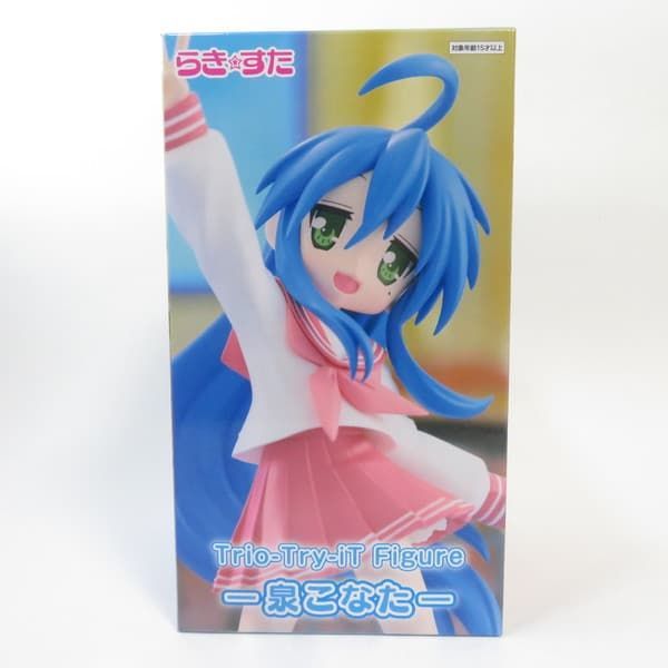 中古 未開封品 Trio-Try-iT Figure らき☆すた 泉こなた FuRyu