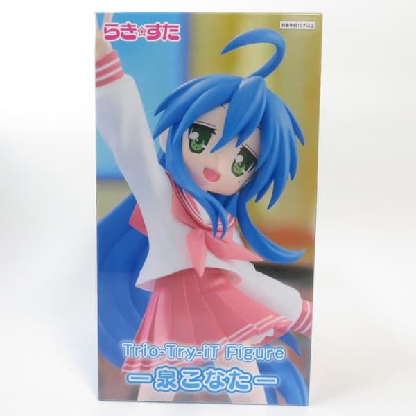 中古 未開封品 Trio-Try-iT Figure らき☆すた 泉こなた FuRyu