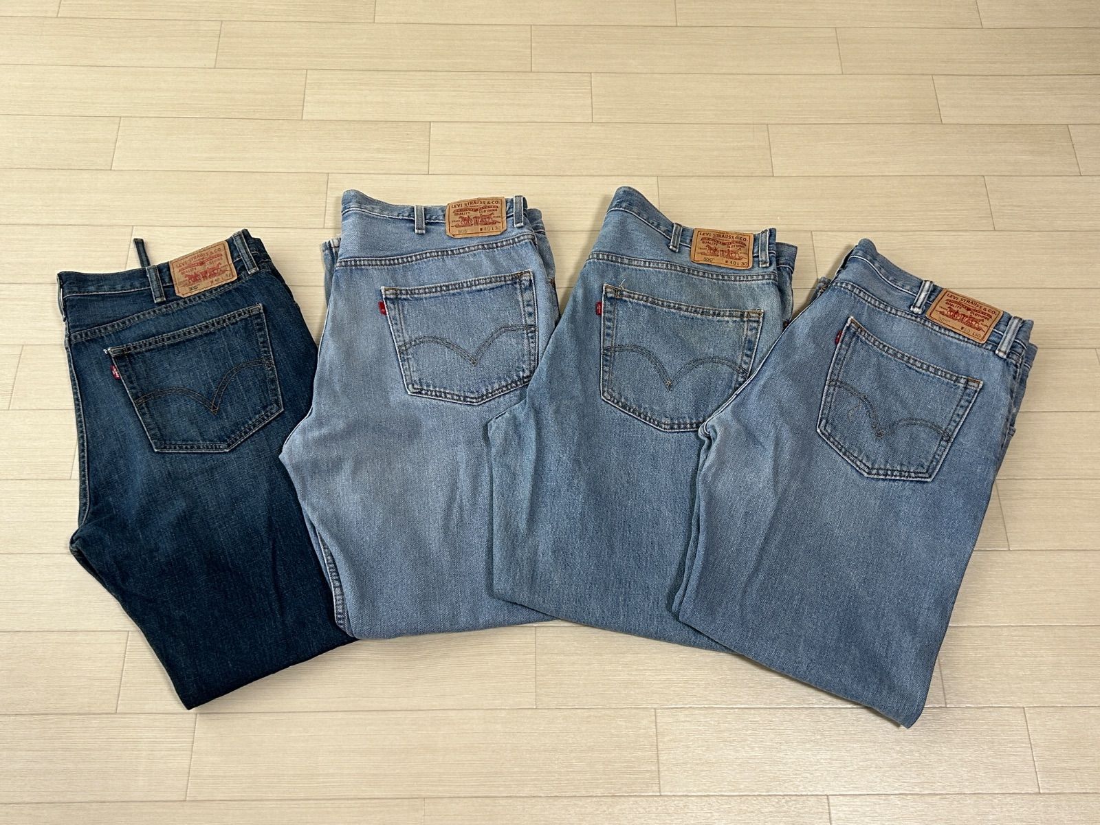 W40 まとめ売り 4本セット LEVI'S リーバイス デニムパンツ 505