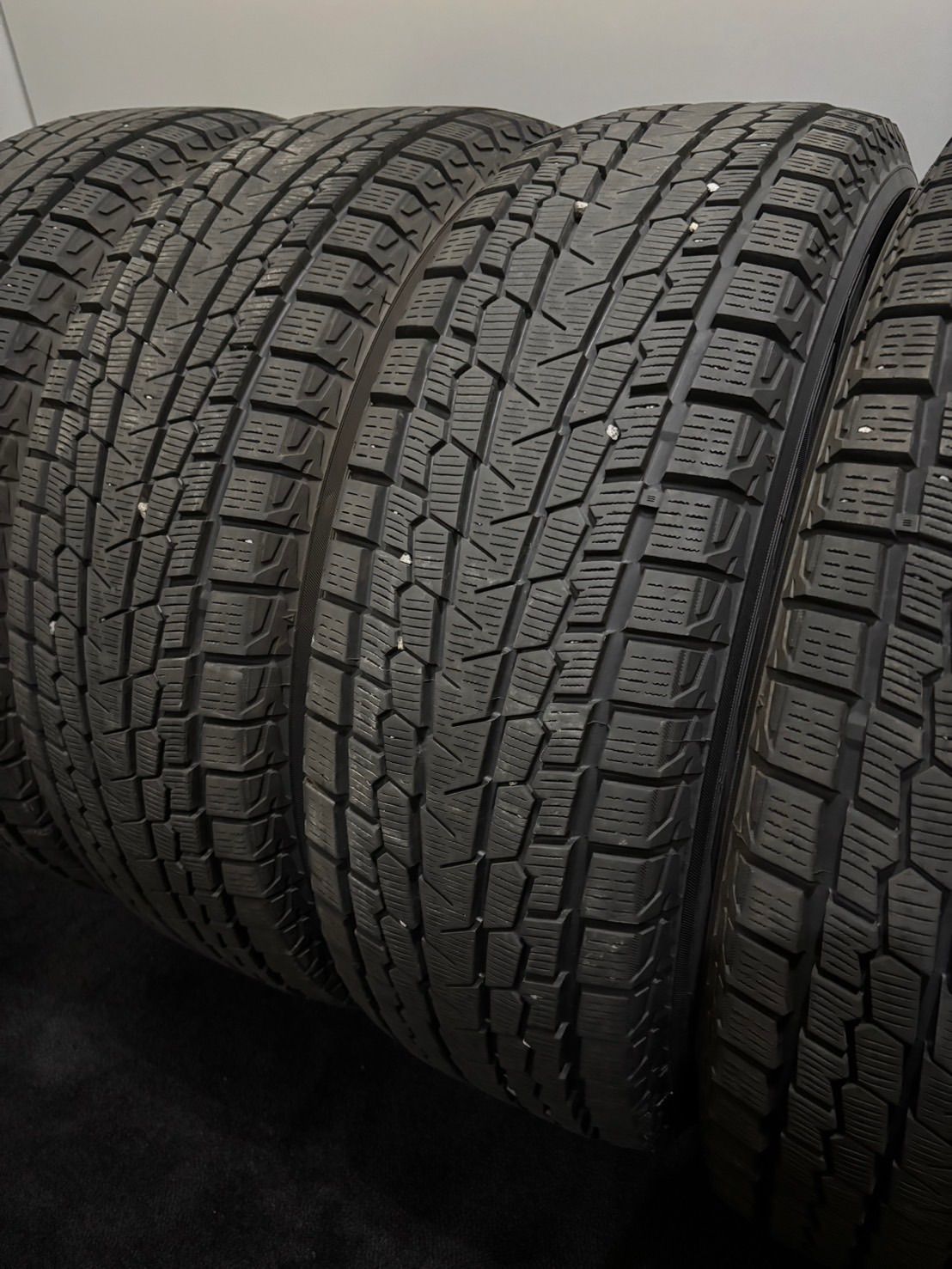 ★225/65R17 YOKOHAMA/ice GUARD G075 23年製 スタッドレス 4本 ヨコハマ アイスガード ハリアー RAV4 エクストレイル CX-5 (南7-M407)