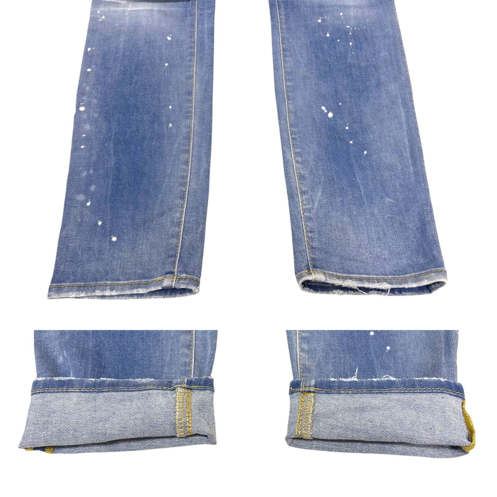 DSQUARED2 (ディースクエアード) 23SS SUPER TWINKY JEANS ダメージ 