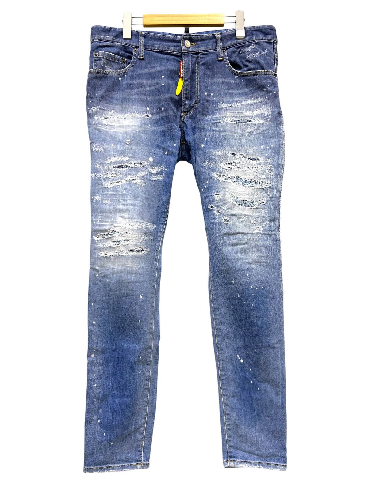 DSQUARED2 (ディースクエアード) 23SS SUPER TWINKY JEANS ダメージ