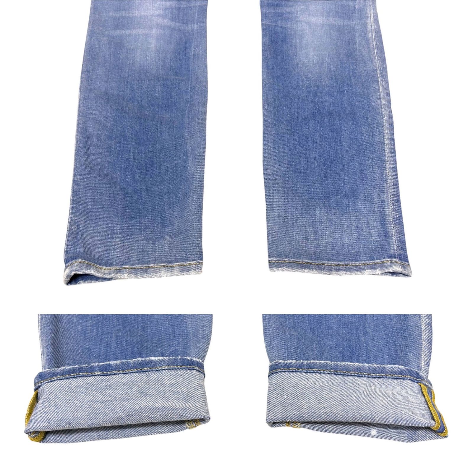 DSQUARED2 (ディースクエアード) 23SS SUPER TWINKY JEANS ダメージ 