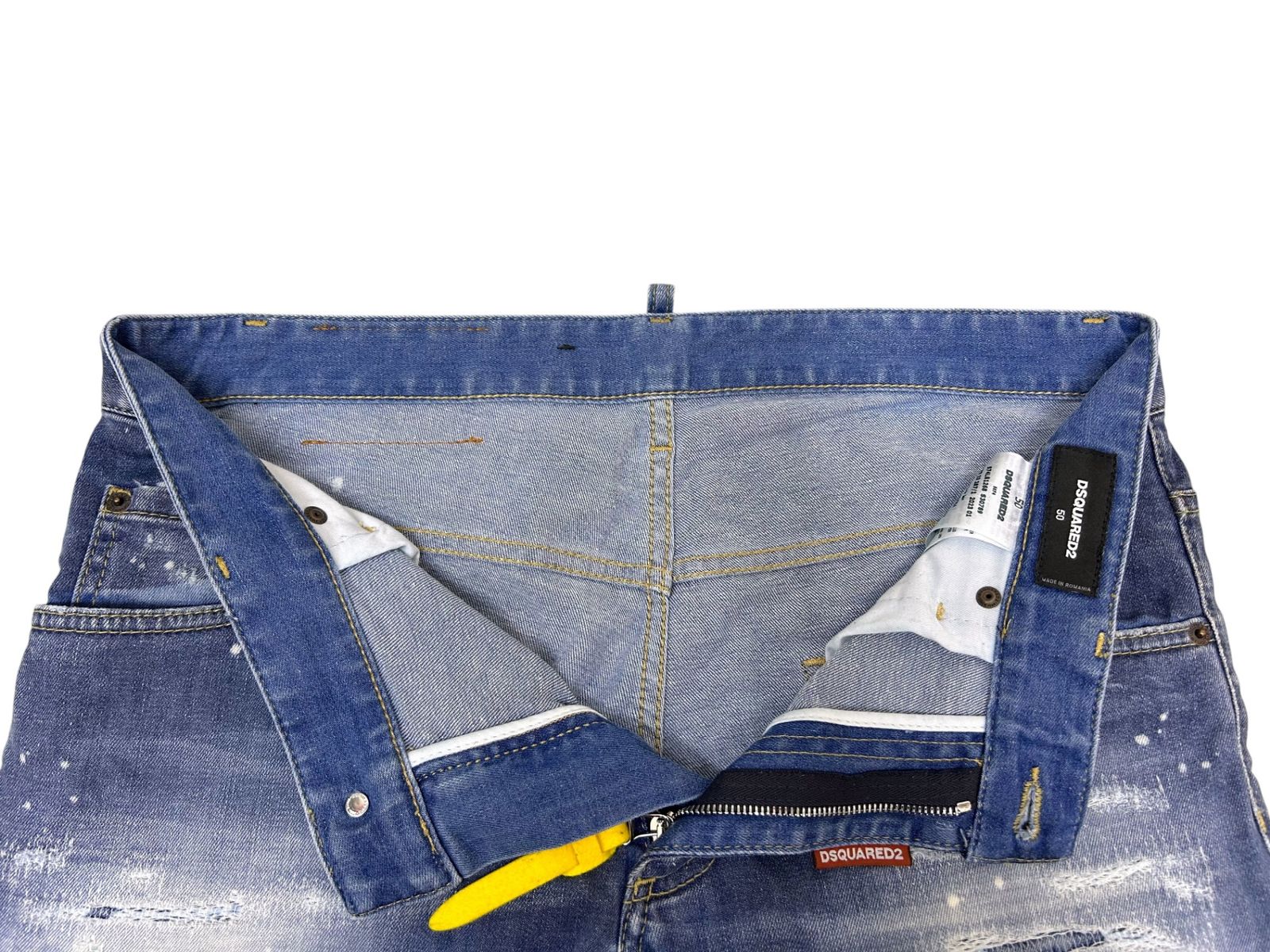 DSQUARED2 (ディースクエアード) 23SS SUPER TWINKY JEANS ダメージ