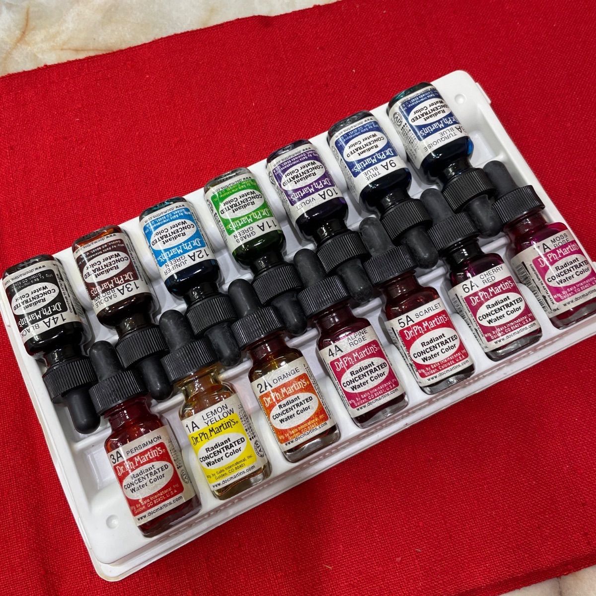 ドクターマーチン Ph. Martin's Dr. 画材 カラーインクセット 14色