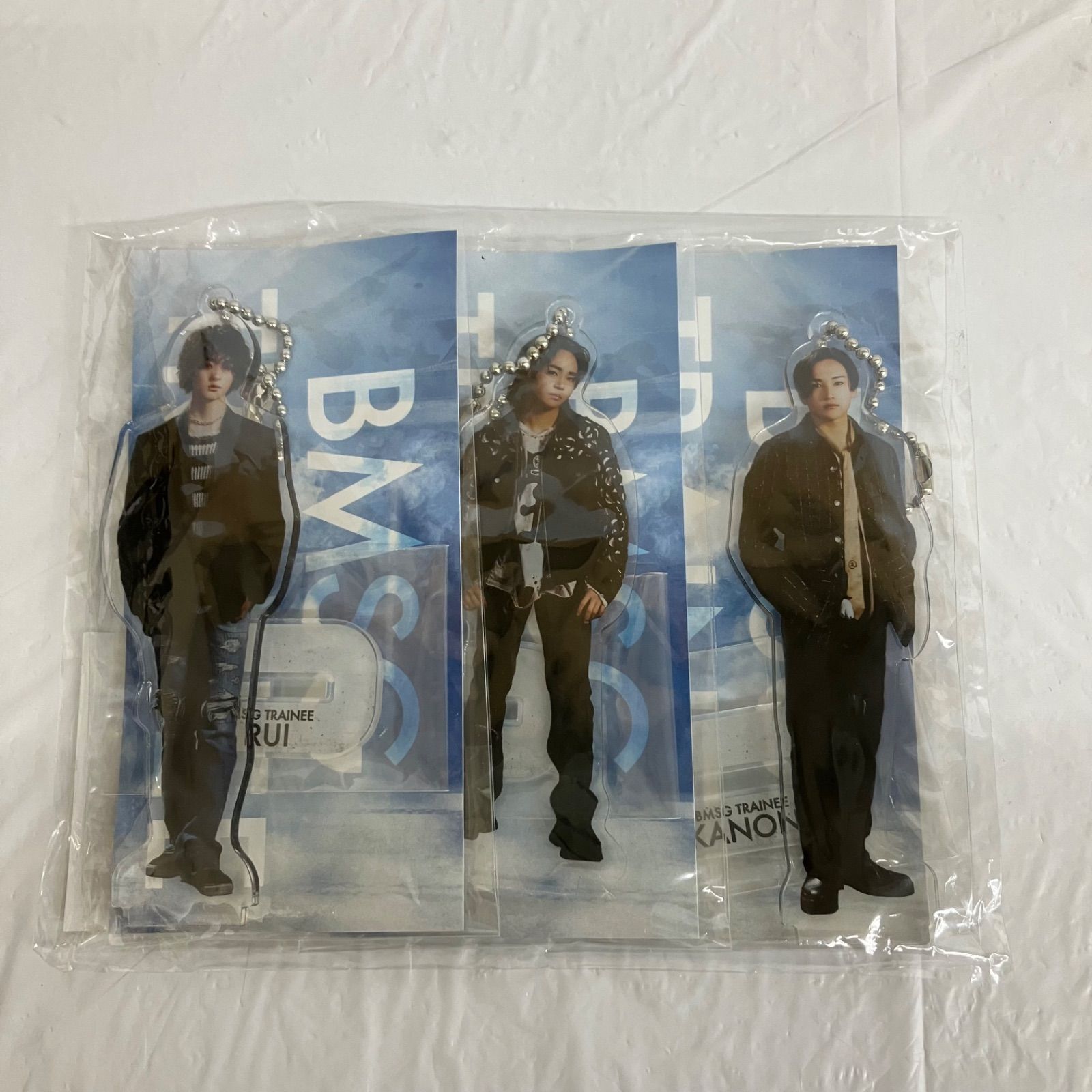 BMSG アクリルスタンドキーチェーン　RUI　新品未開封品 STARGLOW BMSG TRAINEE アクリルスタンドキーチェーン アクスタセット