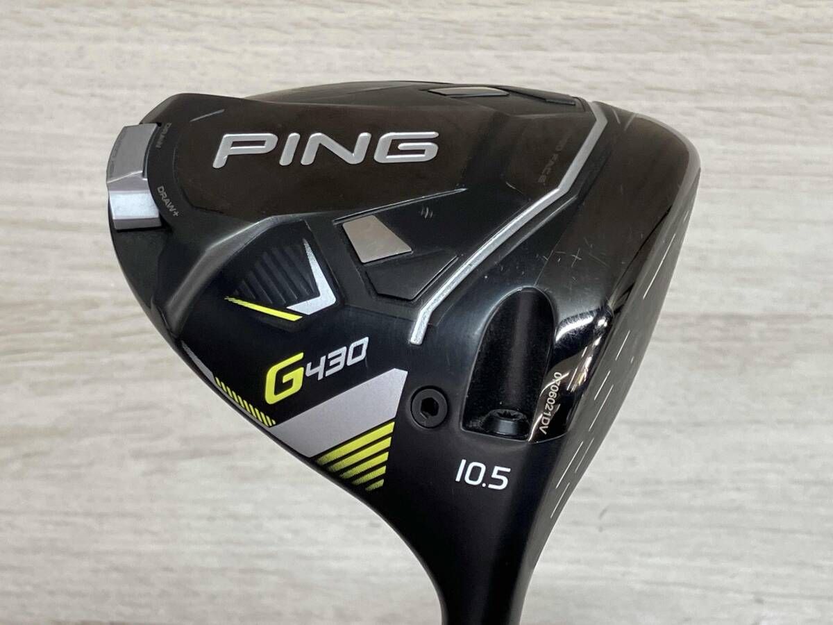 ドライバー PING G430 SFT 2022モデル ヘッドカバー付き 男性右利き用