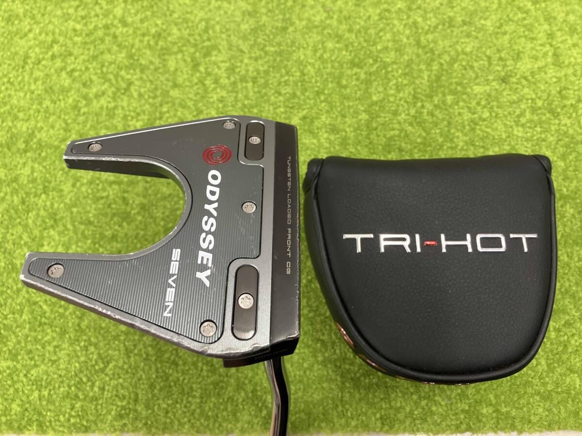 Odyssey オデッセイ TRI-HOT 5K SEVEN パター ヘッドカバー付属します 