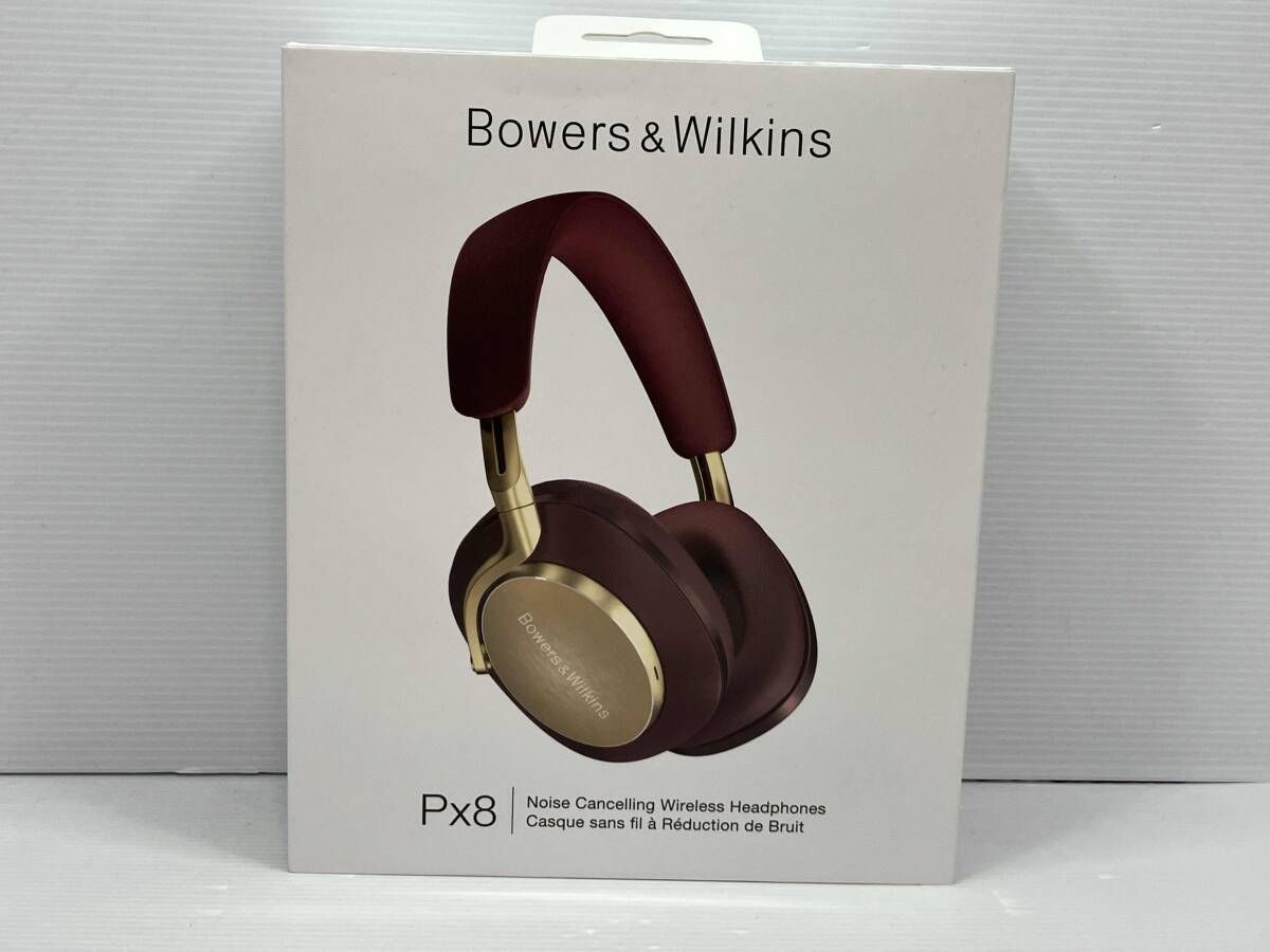 Bowers&Wilkins Px8 フラッグシップ・ノイズキャンセリング・ワイヤレスヘッドフォン ボルドー