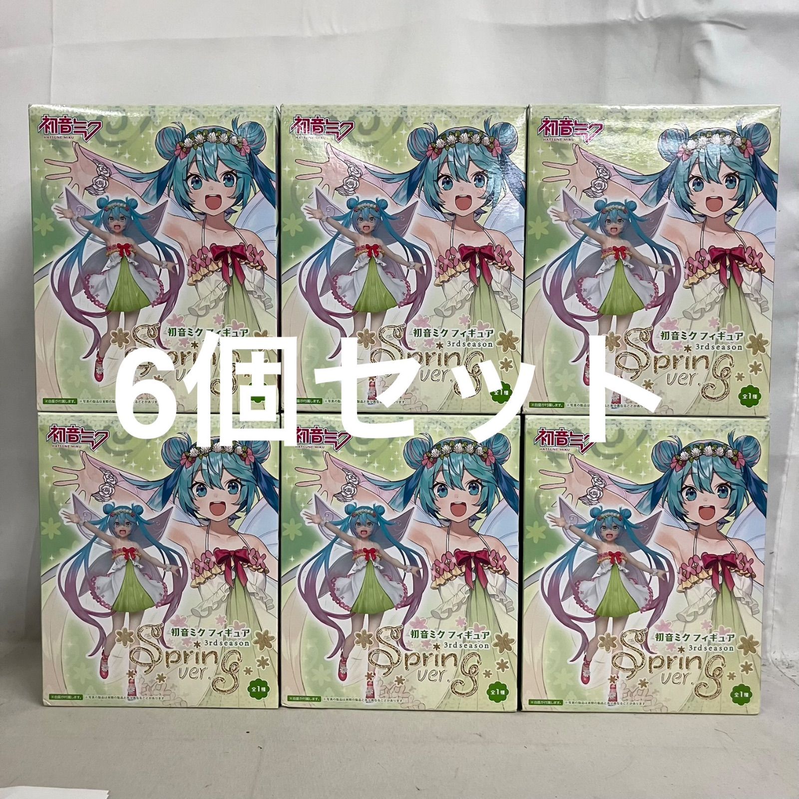 未開封 初音ミク 3rdseason Spring フィギュア 6個セット SF6057 c107
