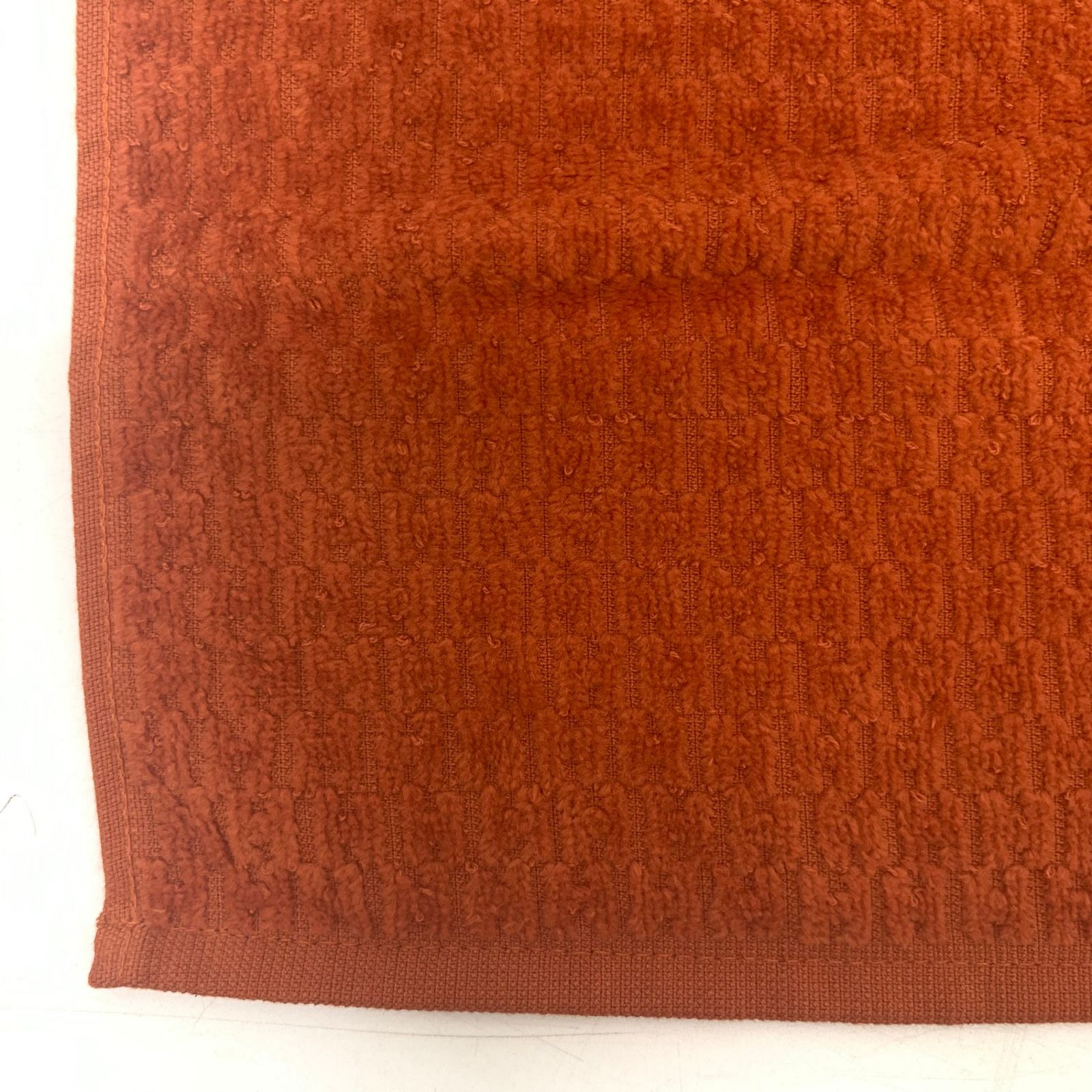 未使用品 HERMES エルメス タオル タグ付き Hロゴ オレンジ 箱付き