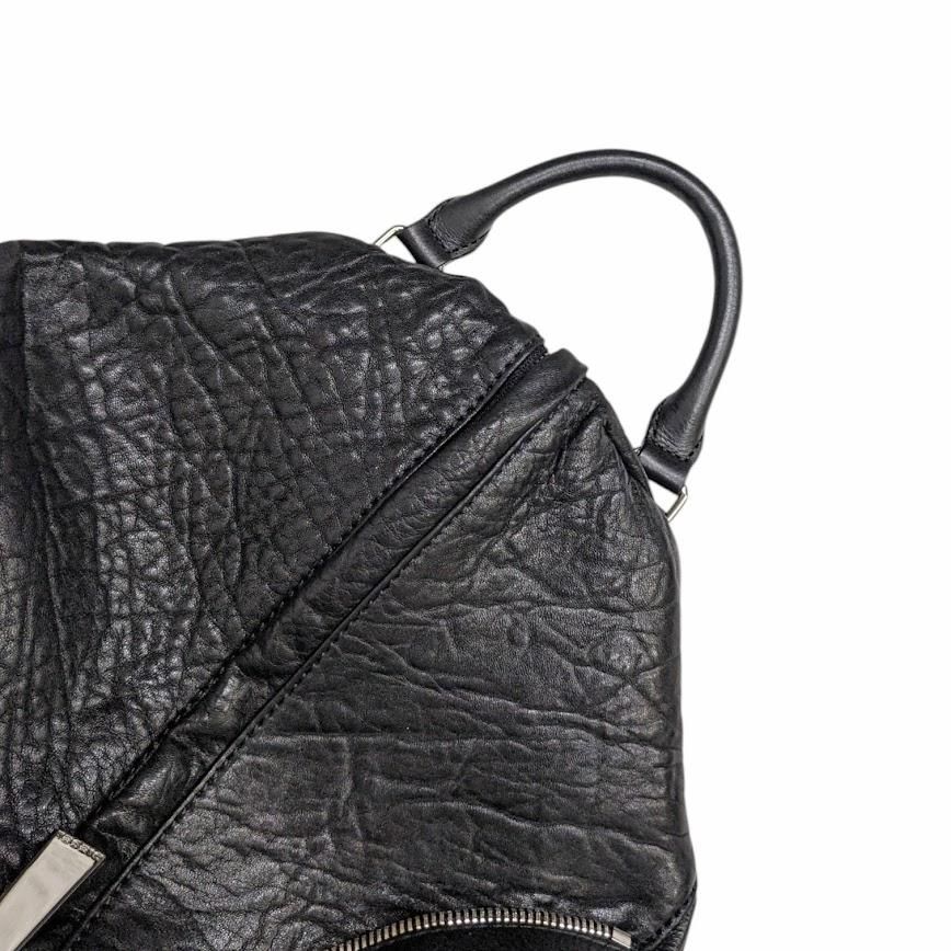 DIESEL ディーゼル LE-ZIPPER レザーリュックバックパック ブラック系