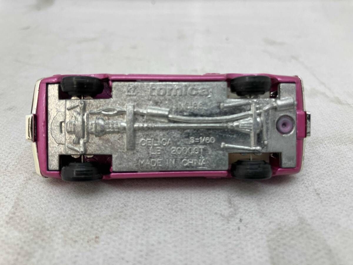現状品 トミカ No.86 トヨタ セリカ LB 2000GT(パｰプル) 復刻版黒箱