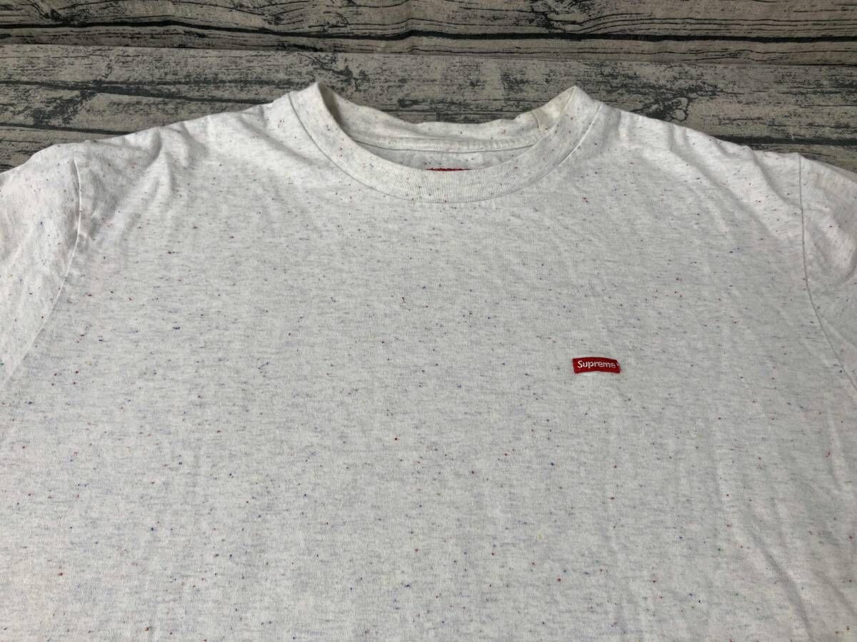 Supreme シュプリーム 半袖Tシャツ SMALL BOX LOGO TEE MULTI ASH L