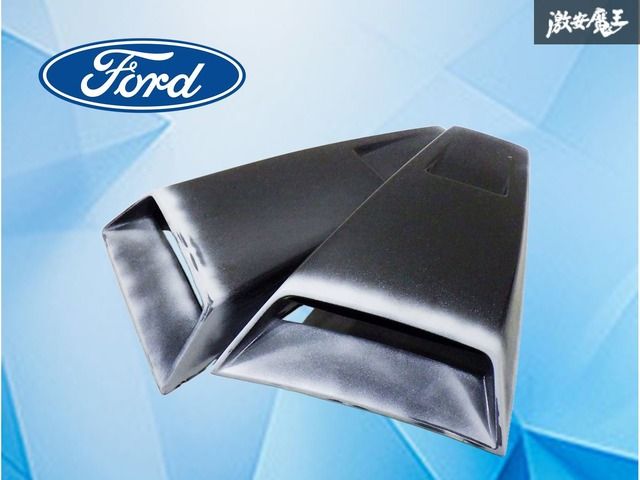 【カスタム / ドレスアップ】 マスタング 2005年~2009年 FORD フォード 社外 クォーターウインドウカバー 左右 セット FRP製 エアロ