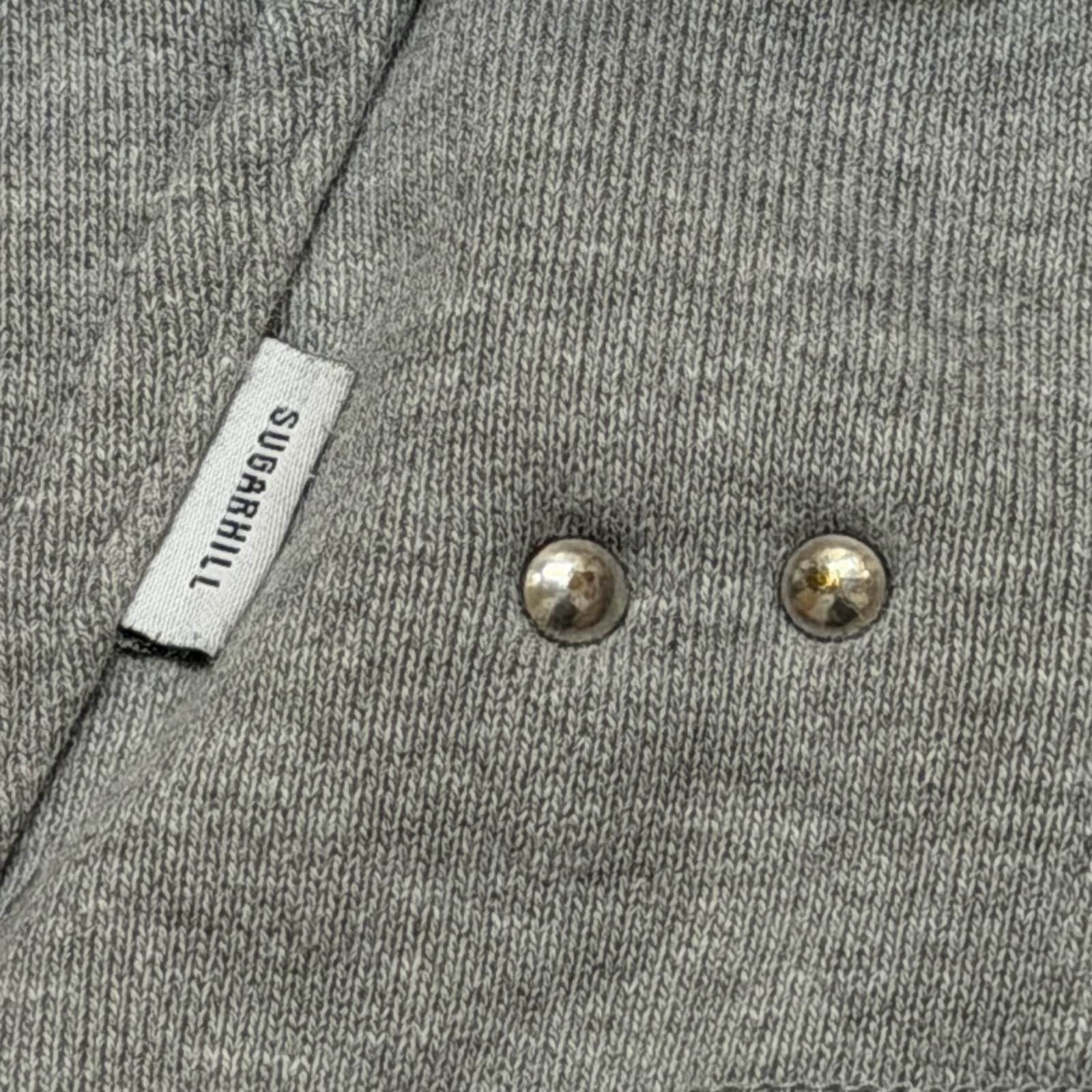 SUGARHILL 21AW ZIP-UP RAW EDGE HOODIE ジップアップローエッジ 