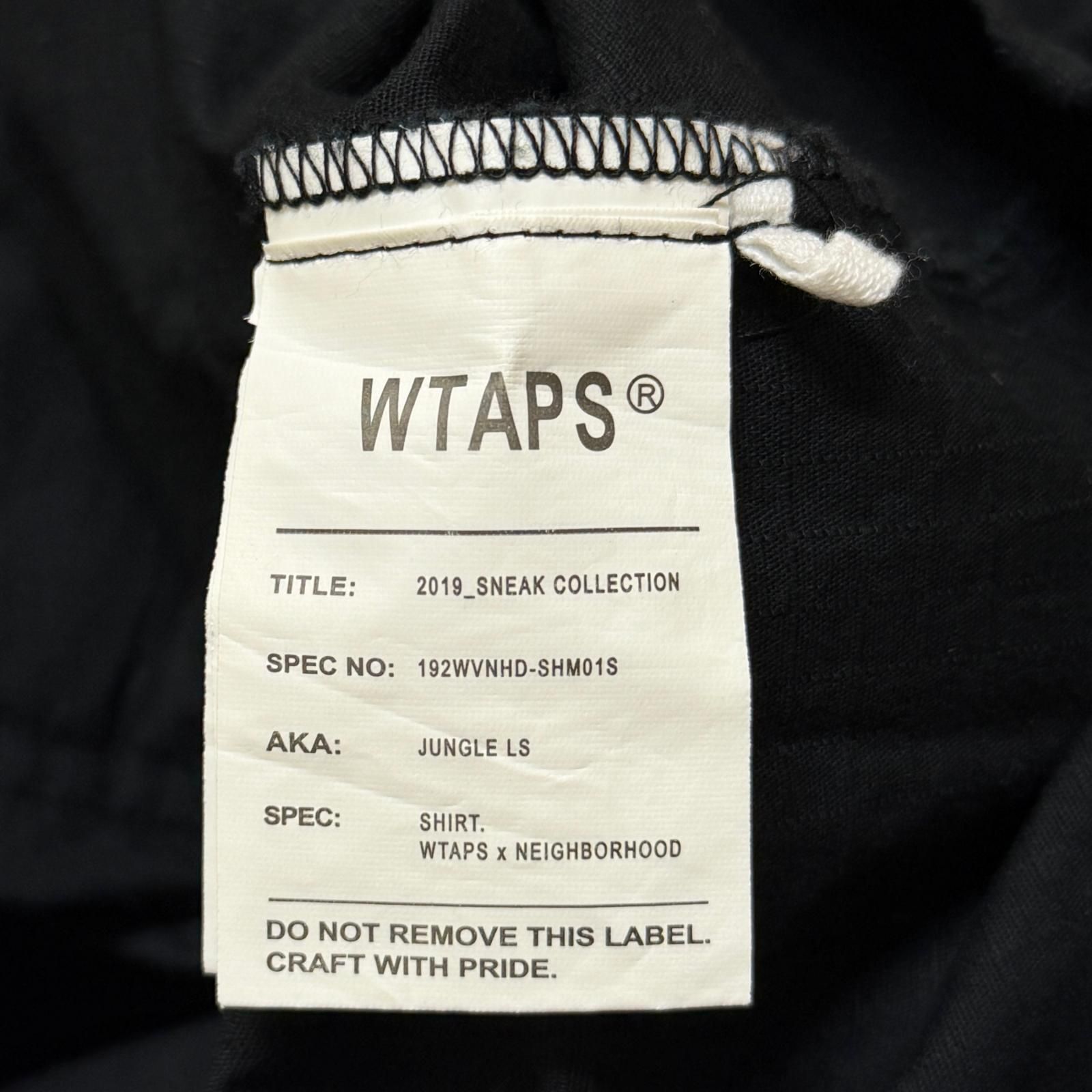 WTAPS × NEIGHBORHOOD 19AW JUNGLE LS / SHIRT ジュングルファティーグ