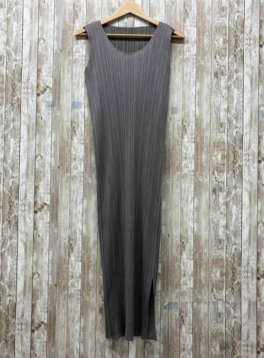 PLEATS PLEASE プリーツプリーズ ノースリーブワンピース サイズ1 PP04