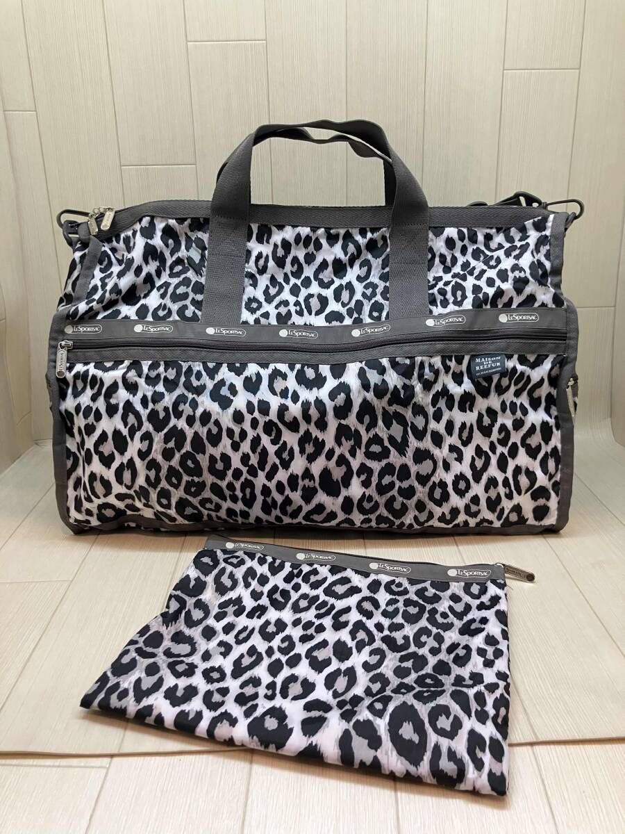 ☆ LeSportsac レスポートサック ボストンバッグ MAISON DE REEFUR