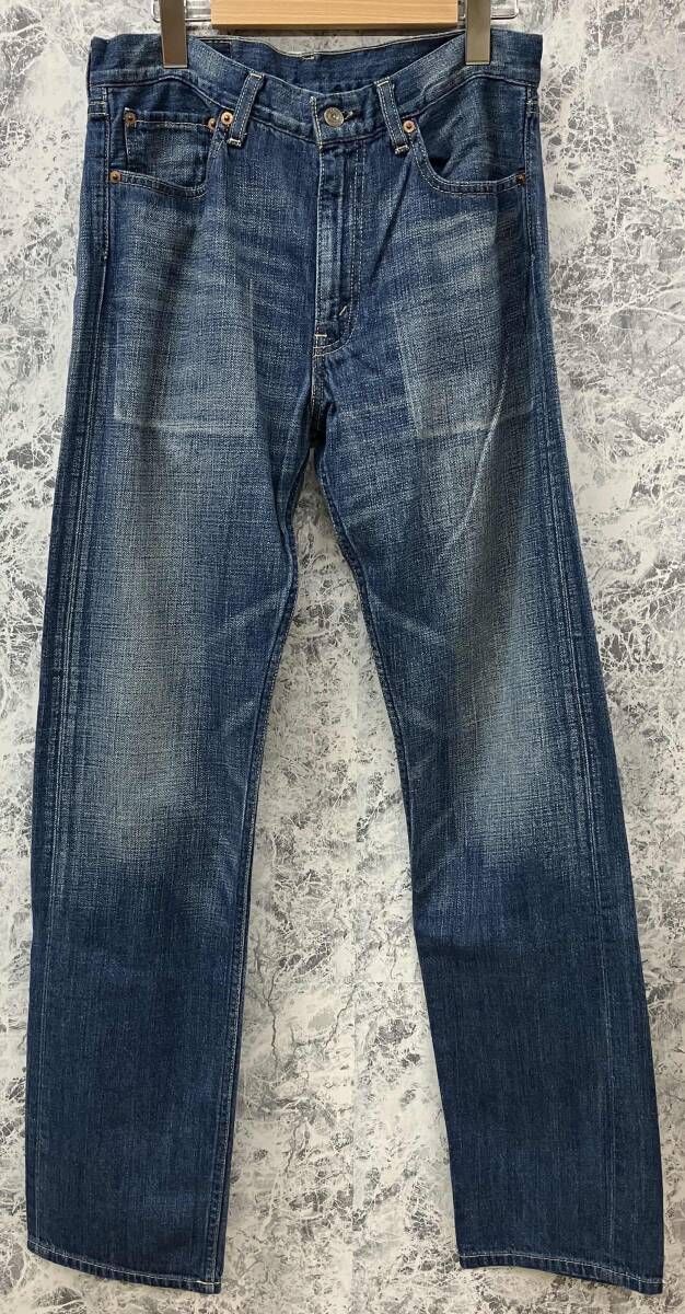 LEVI'S/リーバイス ジーンズ 505-03 日本製 ペンキステッチ 青系 W32