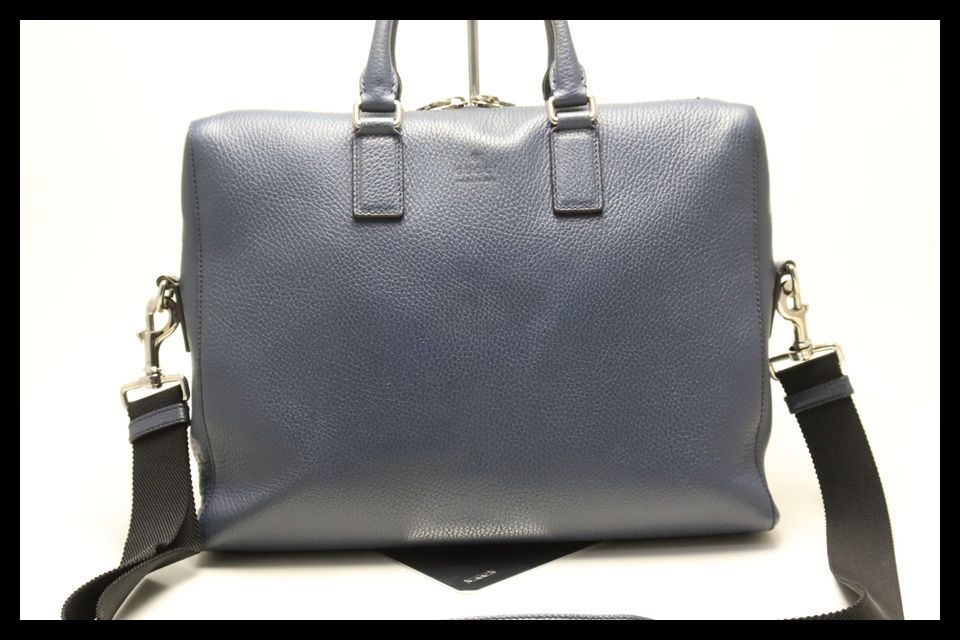 □GUCCI レザー 2way ビジネスバッグ ブリーフケース グッチ