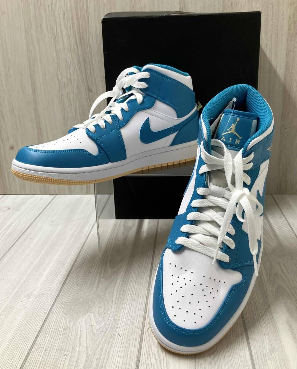 NIKE ナイキ AIR JORDAN 1 MID DQ8426-400 スニーカー サイズ27.5cm ブルー