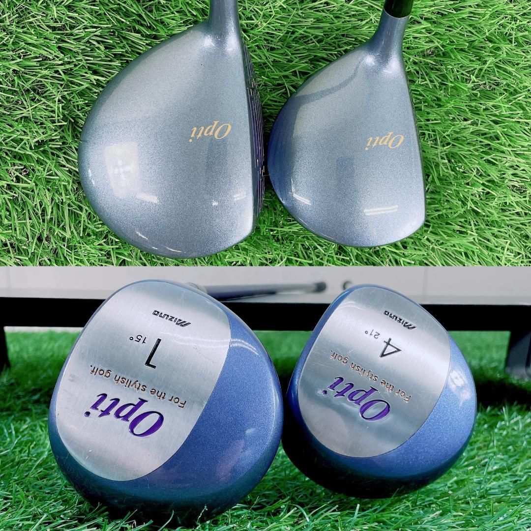 レディース ゴルフクラブ セット ミズノ入り Opti 初心者 7本 J3918