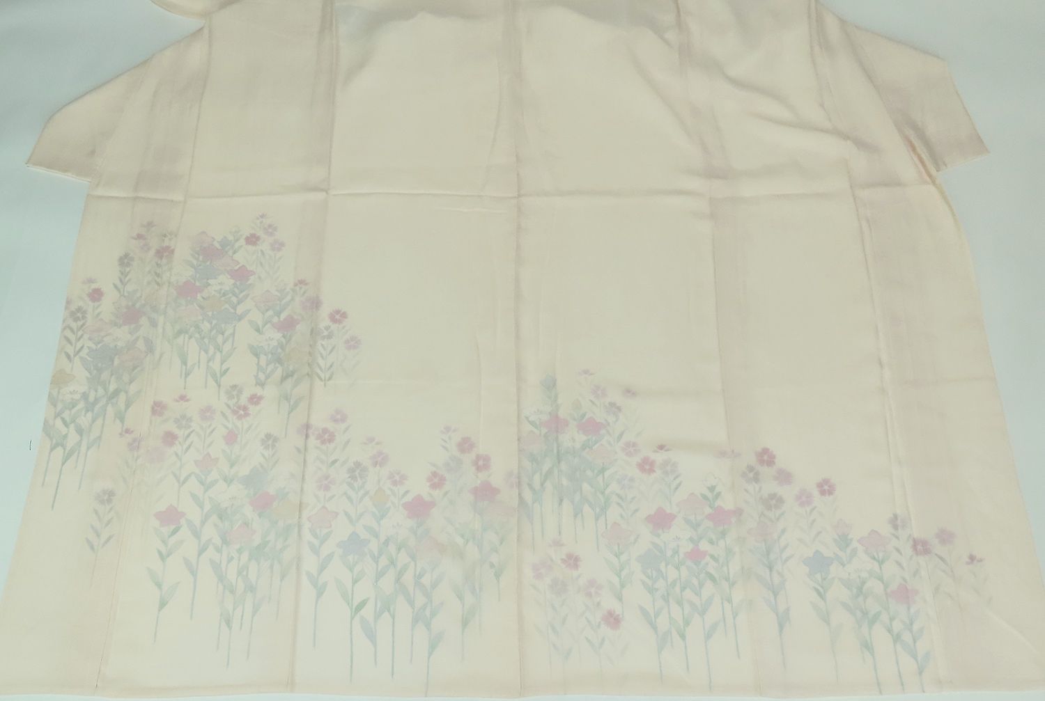 夏物 紗袷 付下げ 正絹 裄64cm 身丈155cm 【中古】美品 3528ell - メルカリ