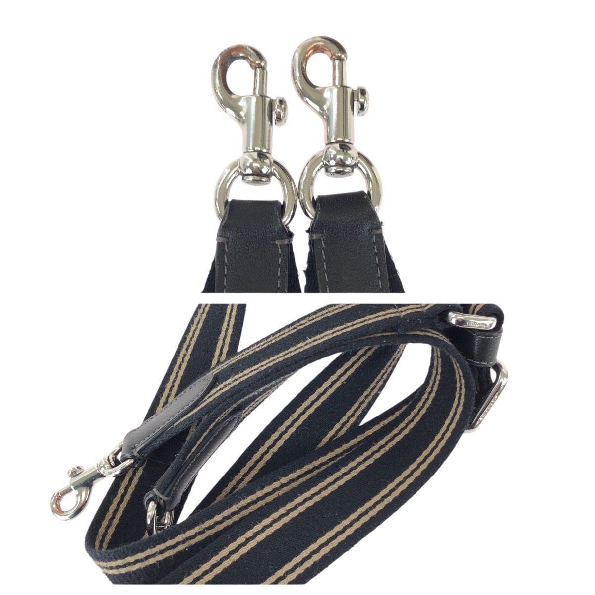 COACH コーチ カーゴ トート ブラック 黒 シルバー金具 キャンバス 