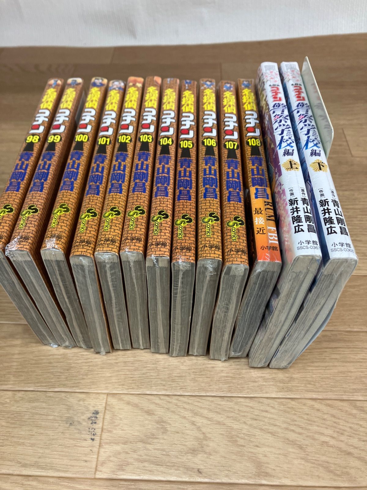 ☆②【未開封あり】名探偵コナン 1～108巻 コミック全巻・関連本4冊