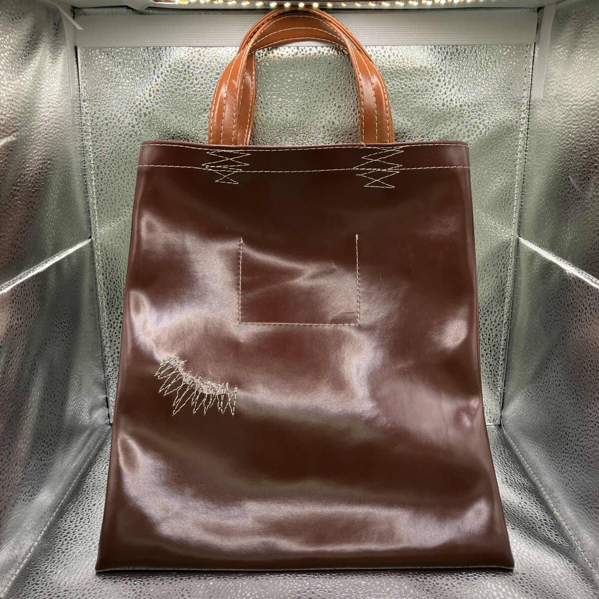 COMME des GARCONS×THIS＆THAT 青山限定 ステッチデザイントートバッグ 