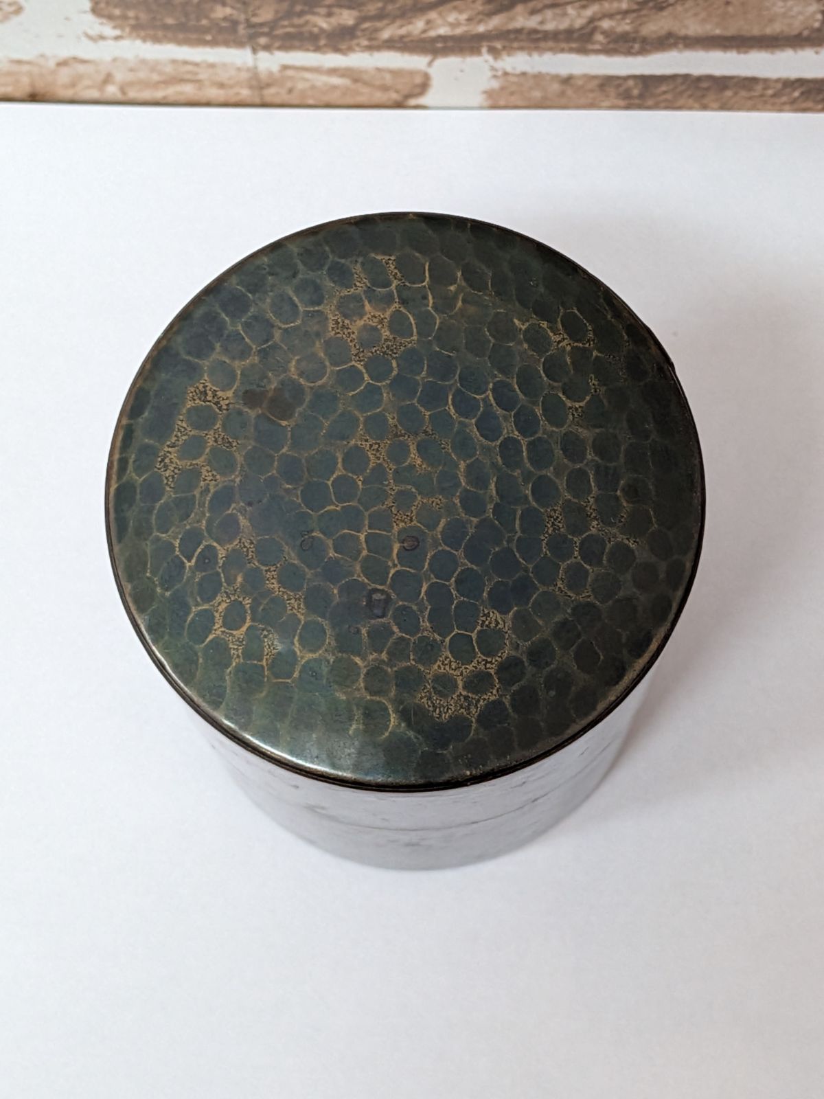 希少/伝統工芸品】芳燕堂 鎚起銅器 茶筒 燕三条 銅製 茶匙 茶道具 煎茶
