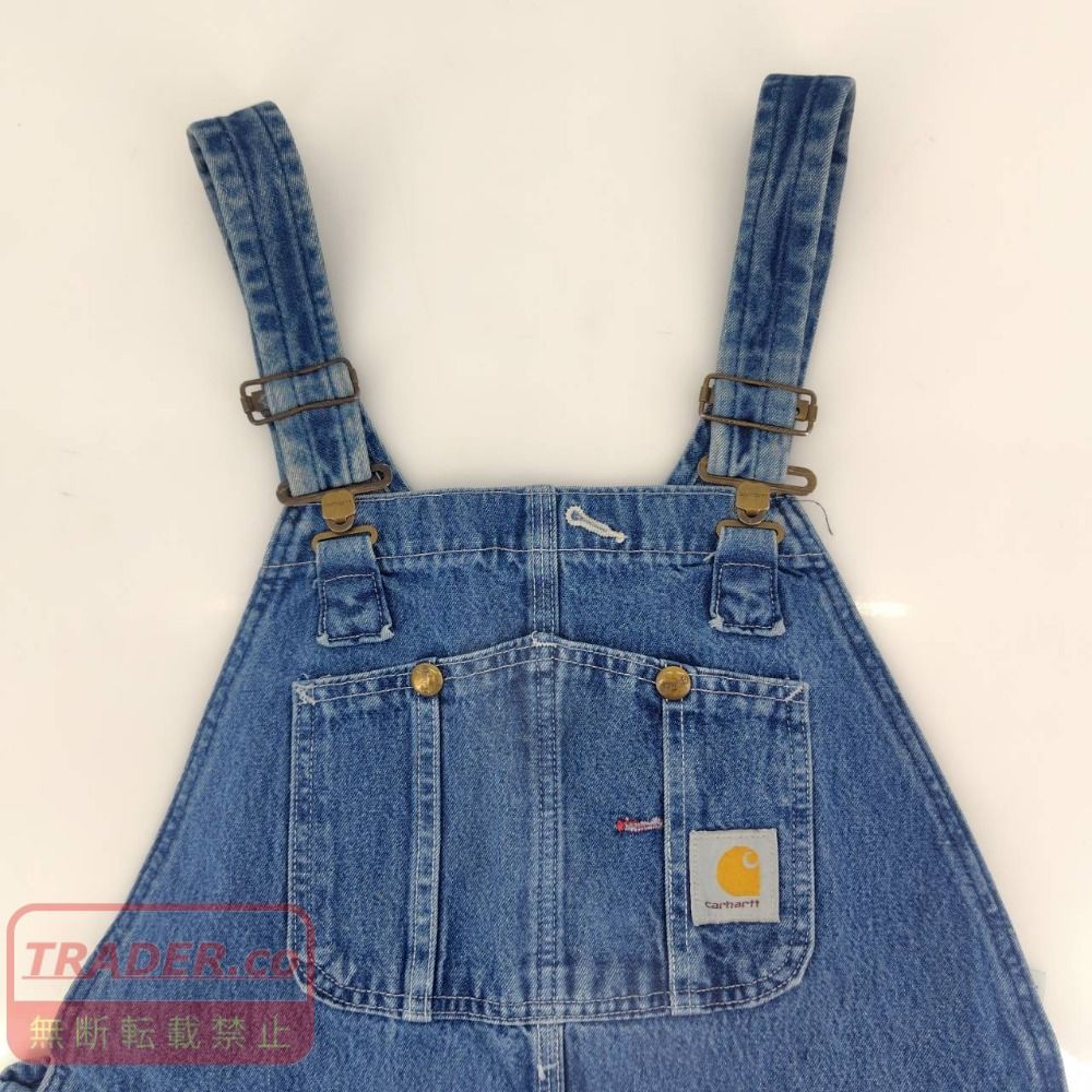 05w21636 カーハート Carhartt オーバーオール ブルー系 メキシコ製