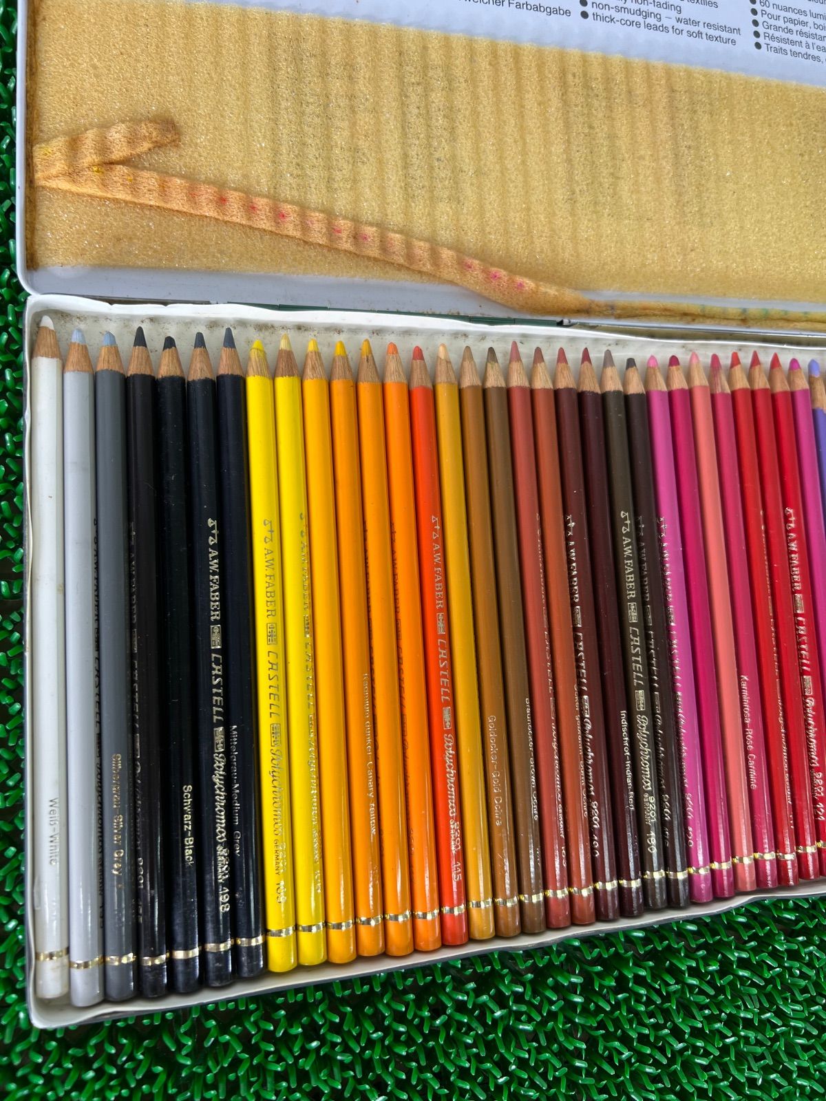 Faber-Castell Polychromos 色鉛筆 60色 - メルカリ