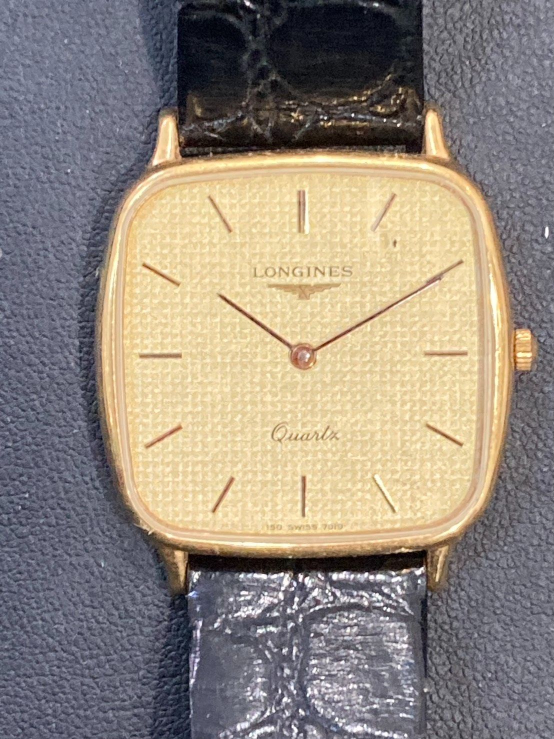 LONGINES ロンジン クォーツ 150 7019 不動時計 メンズ ファッション