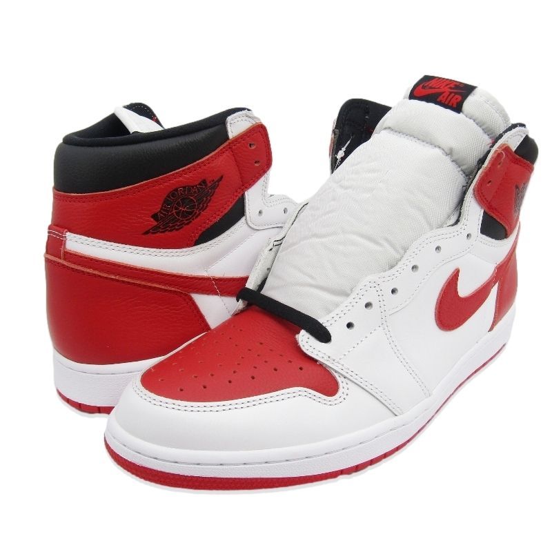 未使用 NIKE ナイキ 30cm AIR JORDAN 1 HIGH OG HERITAGE 555088-161