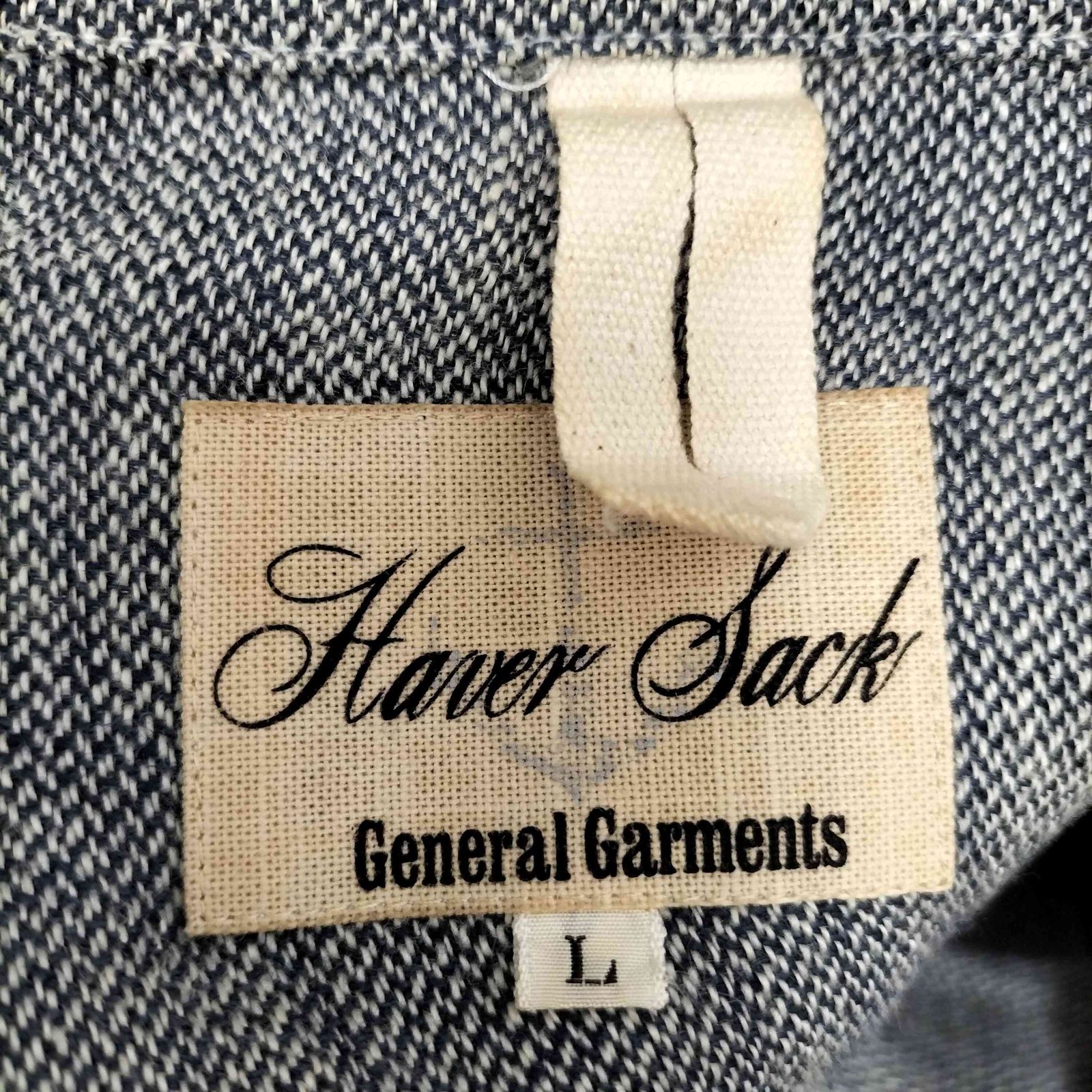 ハバーサック　haversack リネン　ジャケット ハバーサック HAVERSACK リネン100% ショールカラージャケット メンズ