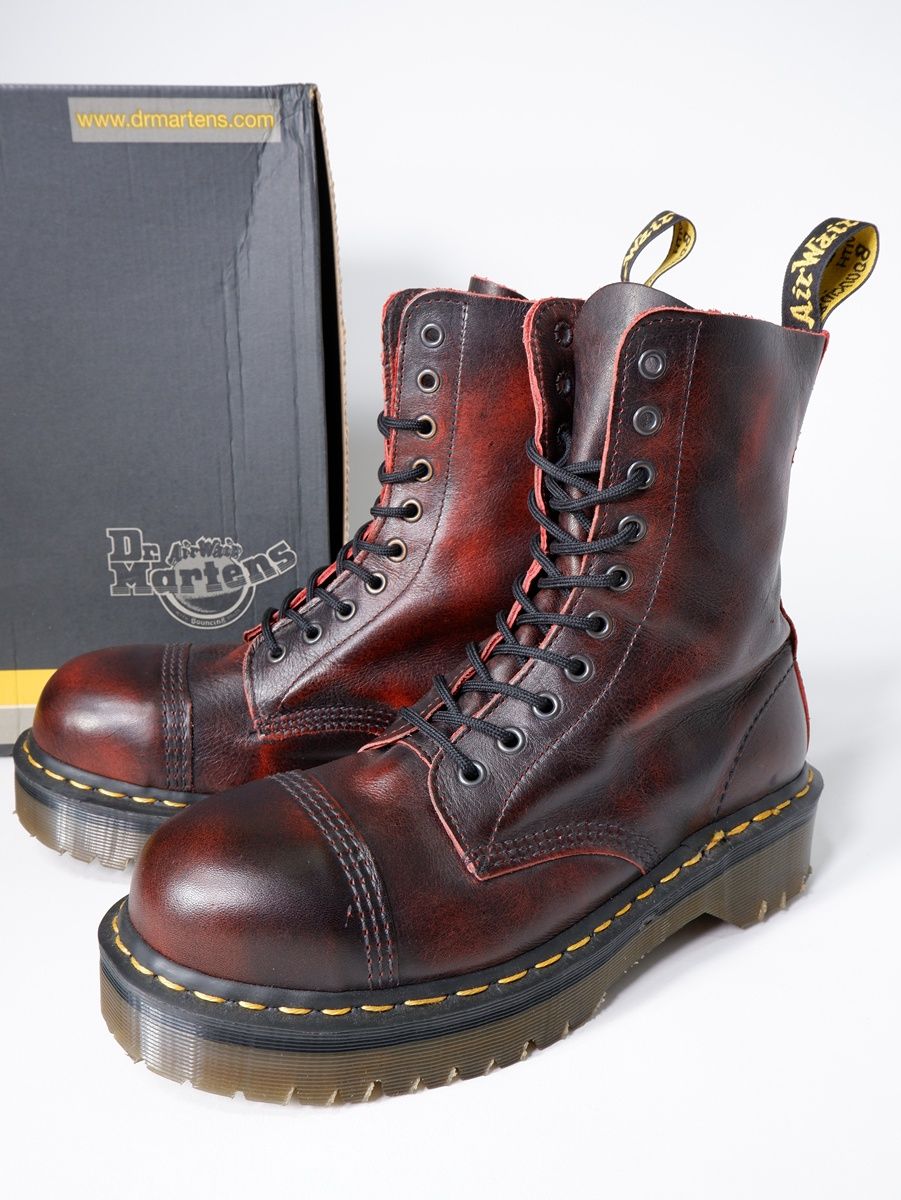 ドクターマーチン 10ホール スチールトゥ Dr Martensドクターマーチン