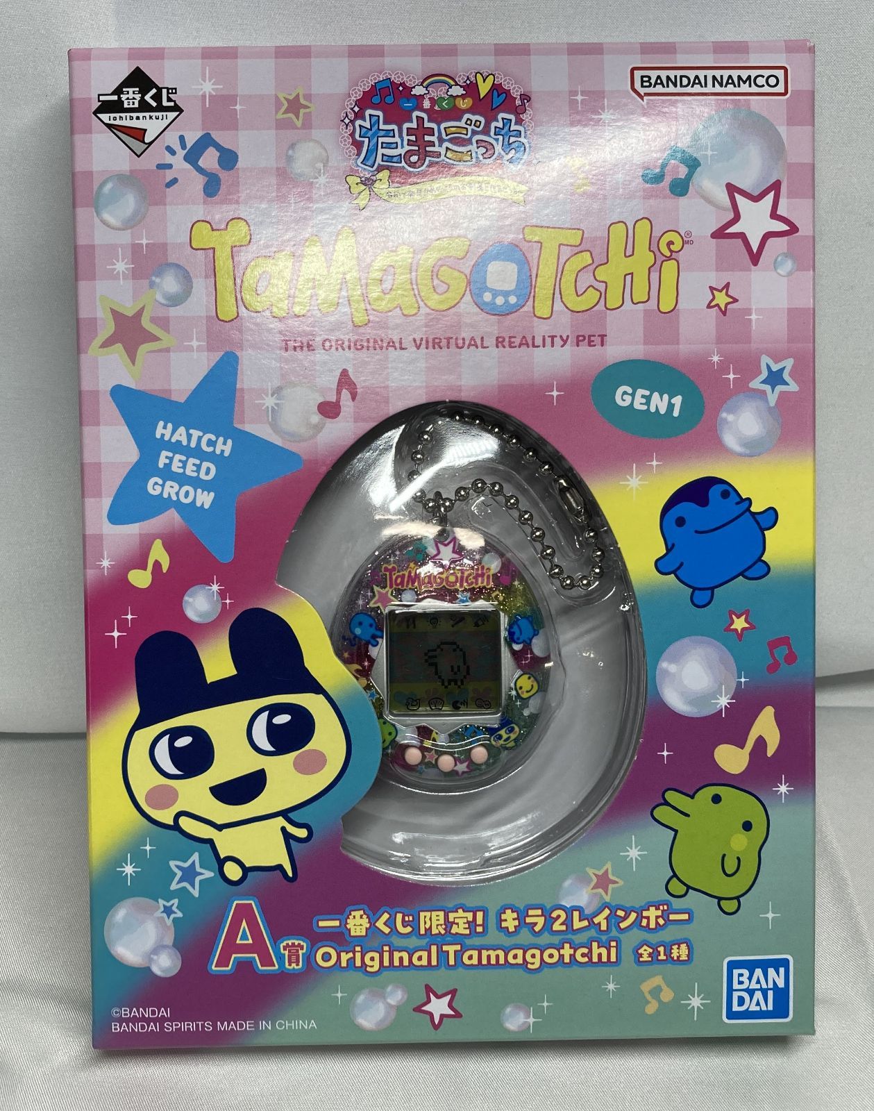 △M551-70 たまごっち 一番くじ A賞 キラ2レインボー Original
