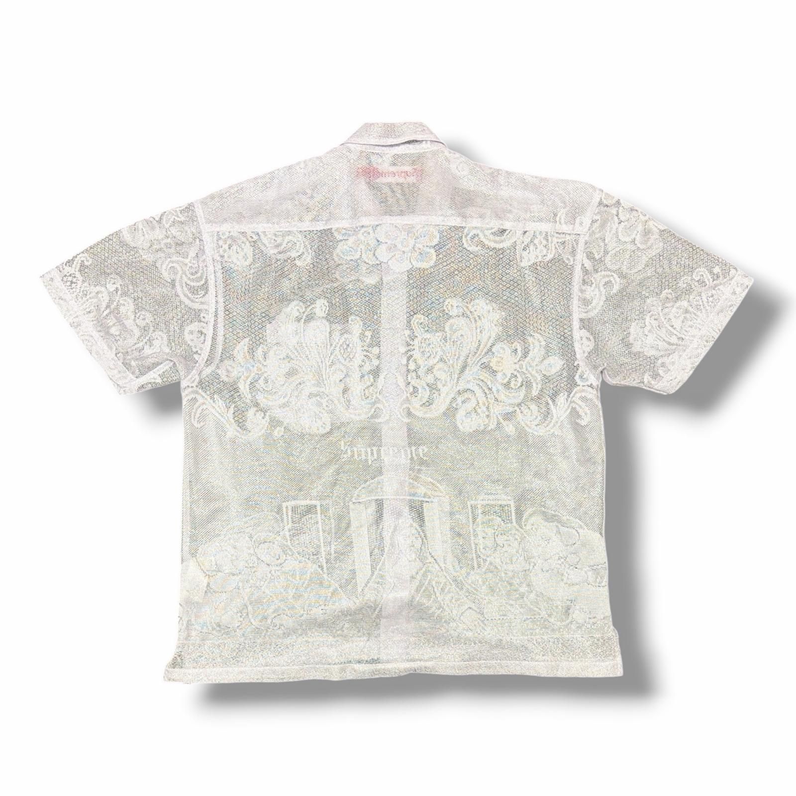 国内正規 Supreme 25SS Last Supper Lace S/S Shirt ラストサパー