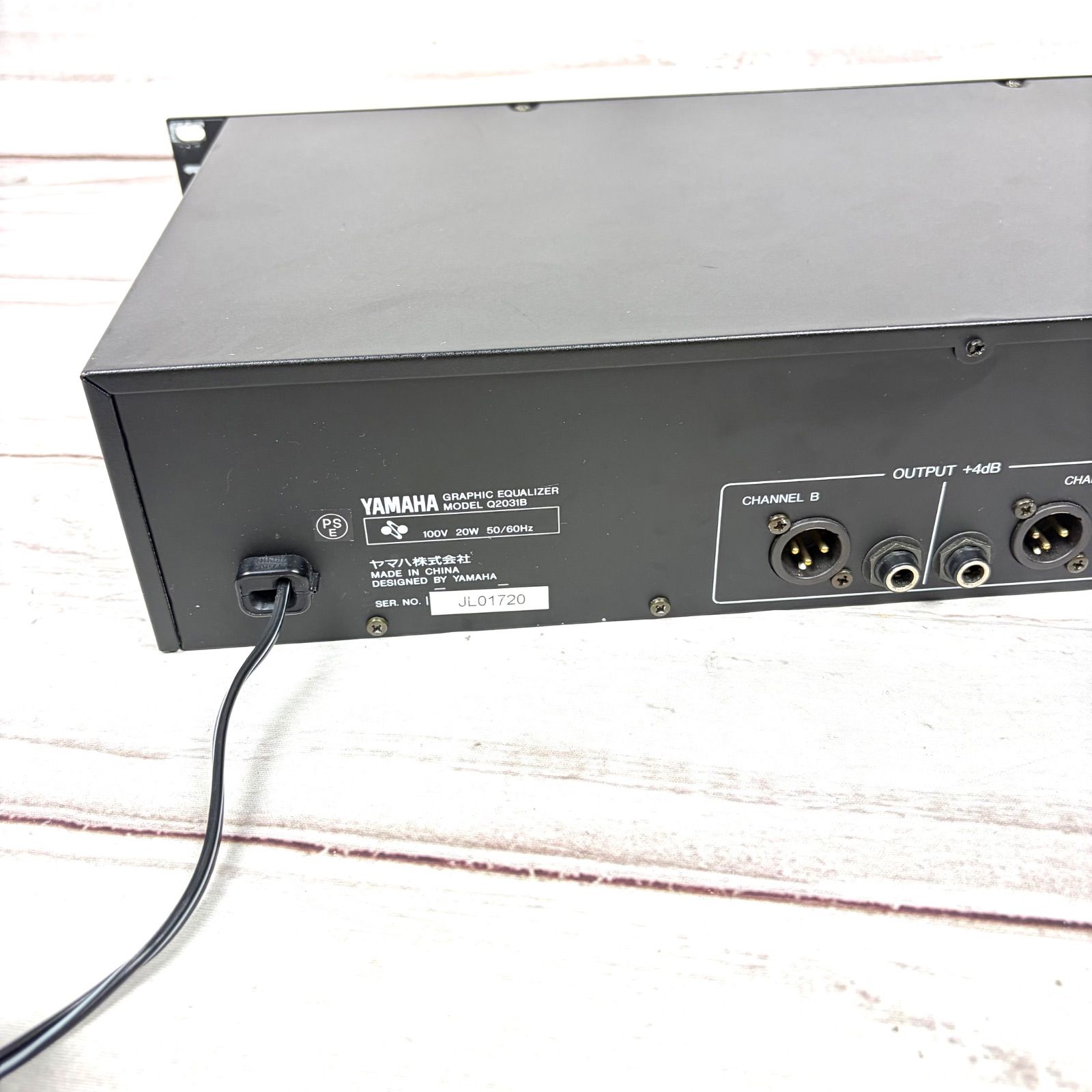 YAMAHA Q2031B ヤマハ 31バンド グラフィックイコライザー - メルカリ