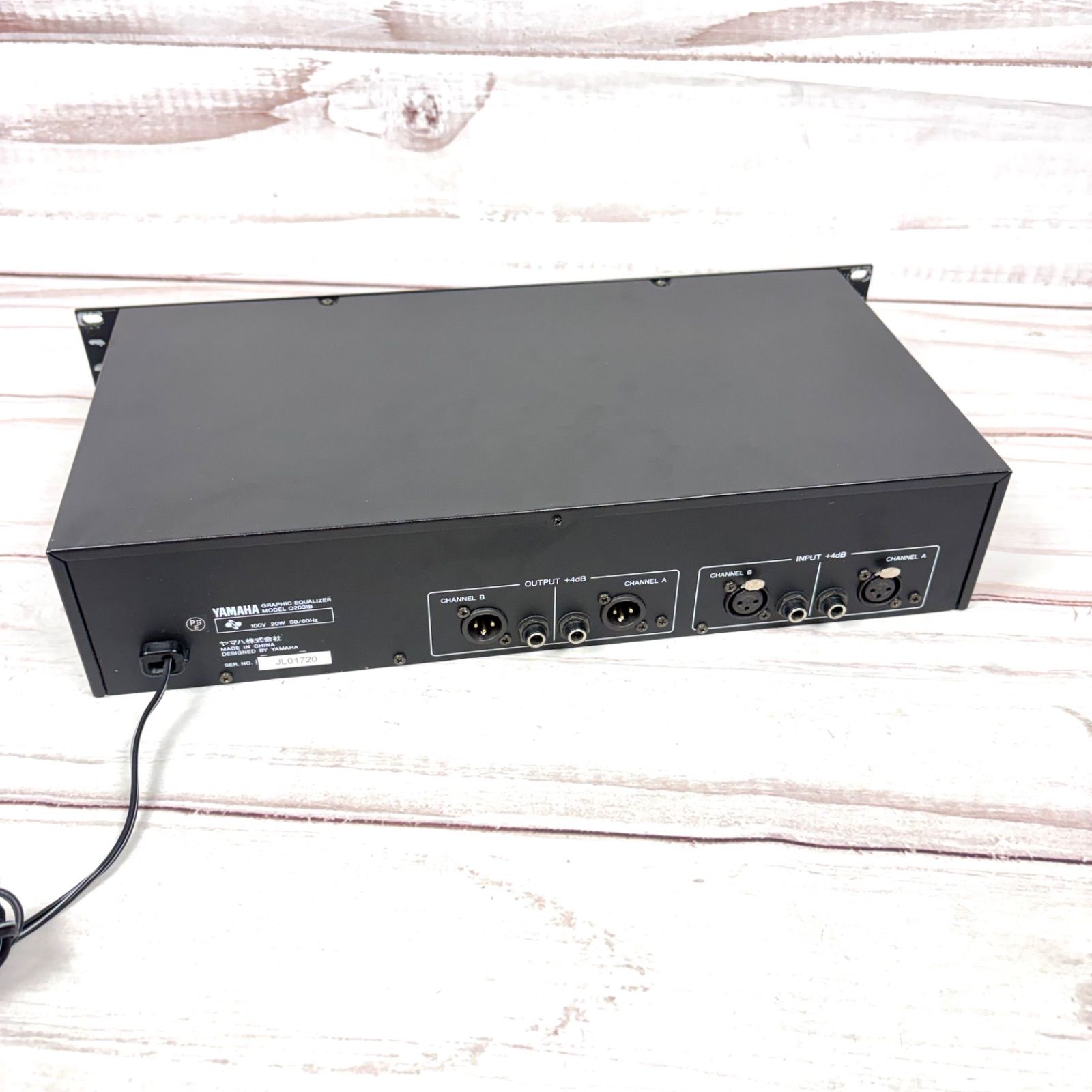 YAMAHA Q2031B ヤマハ 31バンド グラフィックイコライザー - メルカリ