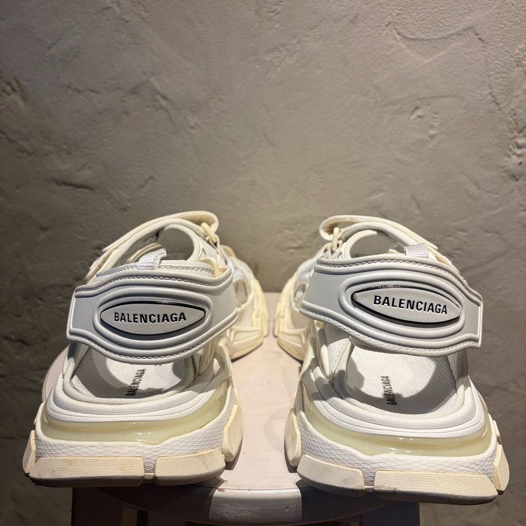 BALENCIAGA バレンシアガ Track Sandal サンダル 617542 ホワイト Size